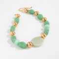 Missy Jewelry - Allanah Faux Jade Beaded Necklace