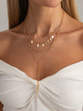 Missy Jewelry - Alorah Layered Tassel Necklace Set