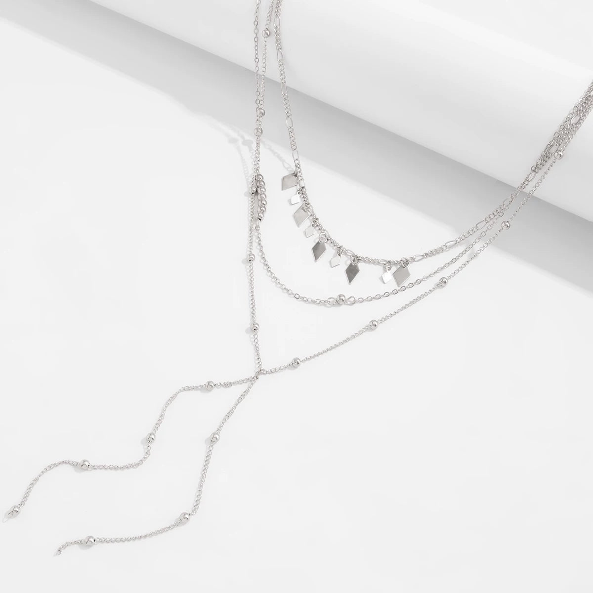 Missy Jewelry - Alorah Layered Tassel Necklace Set