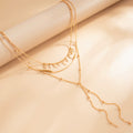 Missy Jewelry - Alorah Layered Tassel Necklace Set