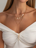 Missy Jewelry - Alorah Layered Tassel Necklace Set