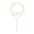 Missy Jewelry - Alorah Layered Tassel Necklace Set
