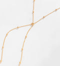 Missy Jewelry - Amaiah Dainty Bead Lariat Necklace