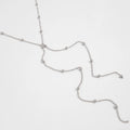 Missy Jewelry - Amaiah Dainty Bead Lariat Necklace