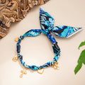 Missy Jewelry - Amarah Floral Scarf Charm Necklace