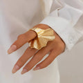 Missy Jewelry - Ashanti Sculptural Pleated Statement Ring