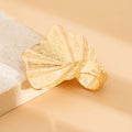 Missy Jewelry - Ashanti Sculptural Pleated Statement Ring