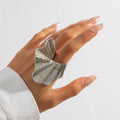 Missy Jewelry - Ashanti Sculptural Pleated Statement Ring