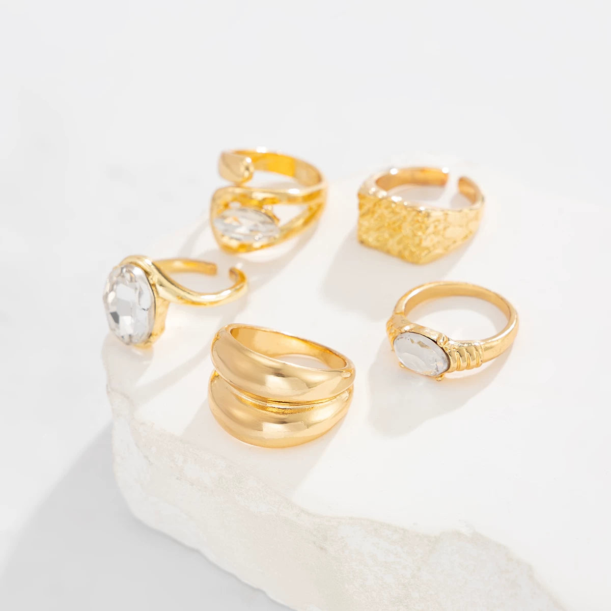 Missy Jewelry - Asher Bohemian Vintage Ring Set
