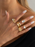 Missy Jewelry - Asher Bohemian Vintage Ring Set