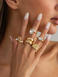 Missy Jewelry - Asher Bohemian Vintage Ring Set