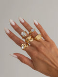 Missy Jewelry - Asher Bohemian Vintage Ring Set