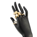 Missy Jewelry - Asher Bohemian Vintage Ring Set - Gold Color