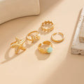 Missy Jewelry - Aubreigh Starfish Shell Toe Ring Set