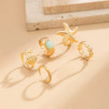 Missy Jewelry - Aubreigh Starfish Shell Toe Ring Set