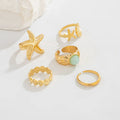 Missy Jewelry - Aubreigh Starfish Shell Toe Ring Set
