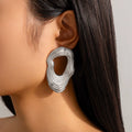 Missy Jewelry - Aurianna Irregular Textured Gold Earrings