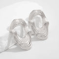 Missy Jewelry - Aurianna Irregular Textured Gold Earrings