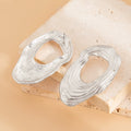 Missy Jewelry - Aurianna Irregular Textured Gold Earrings