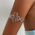 Missy Jewelry - Avyana Spiral Open Arm Cuff