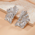 Missy Jewelry - Chanel Irregular Pleated Statement Earrings