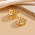 Missy Jewelry - Chanelle Organic Wavy Open Ring Set