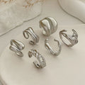 Missy Jewelry - Christine Organic Molten Ring Set