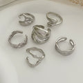 Missy Jewelry - Christine Organic Molten Ring Set