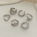 Missy Jewelry - Christine Organic Molten Ring Set