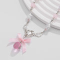 Missy Jewelry - Ciana Strawberry Bow Pendant Necklace