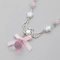Missy Jewelry - Ciana Strawberry Bow Pendant Necklace
