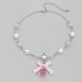 Missy Jewelry - Ciana Strawberry Bow Pendant Necklace