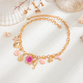 Missy Jewelry - Cing Ocean Charm Floral Necklace