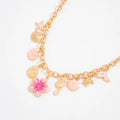 Missy Jewelry - Cing Ocean Charm Floral Necklace