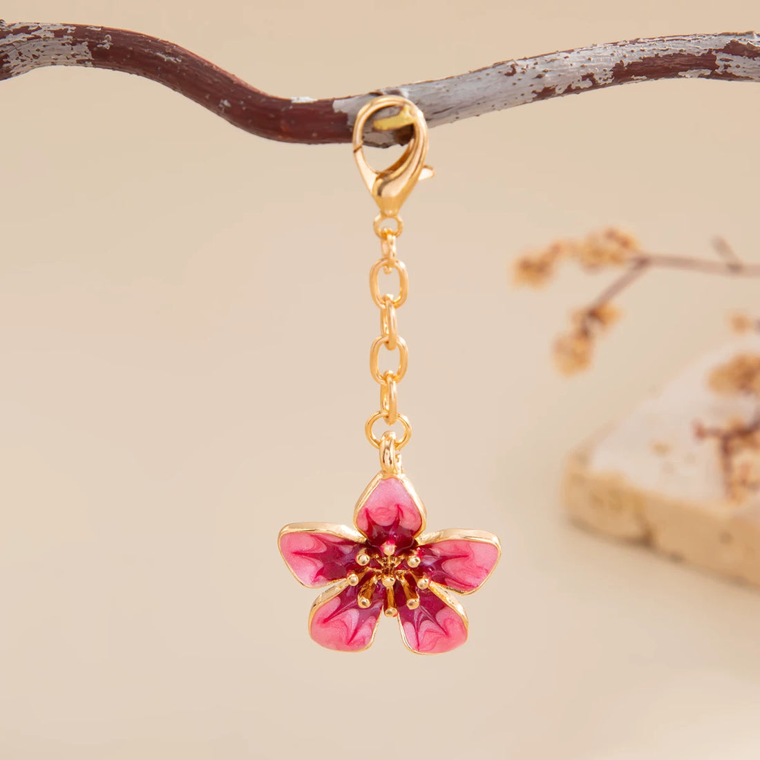 Missy Jewelry - Estelle Pink Flower Bikini Charm
