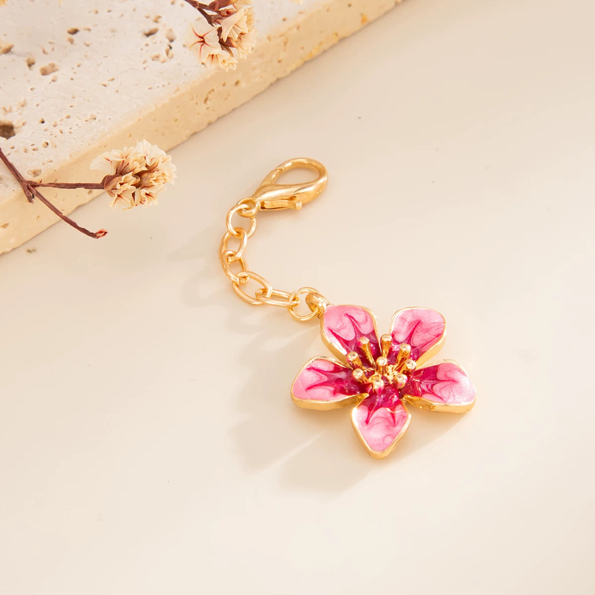 Missy Jewelry - Estelle Pink Flower Bikini Charm