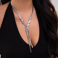 Missy Jewelry - Finleigh Woven Snake Chain Necklace