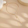 Missy Jewelry - Finleigh Woven Snake Chain Necklace