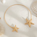 Missy Jewelry - Finnley Starfish Open Collar Necklace