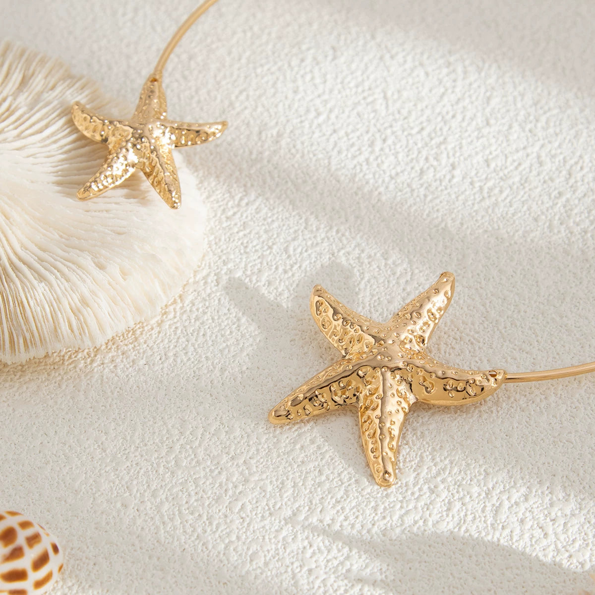 Missy Jewelry - Finnley Starfish Open Collar Necklace