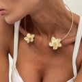 Missy Jewelry - Finnley Starfish Open Collar Necklace