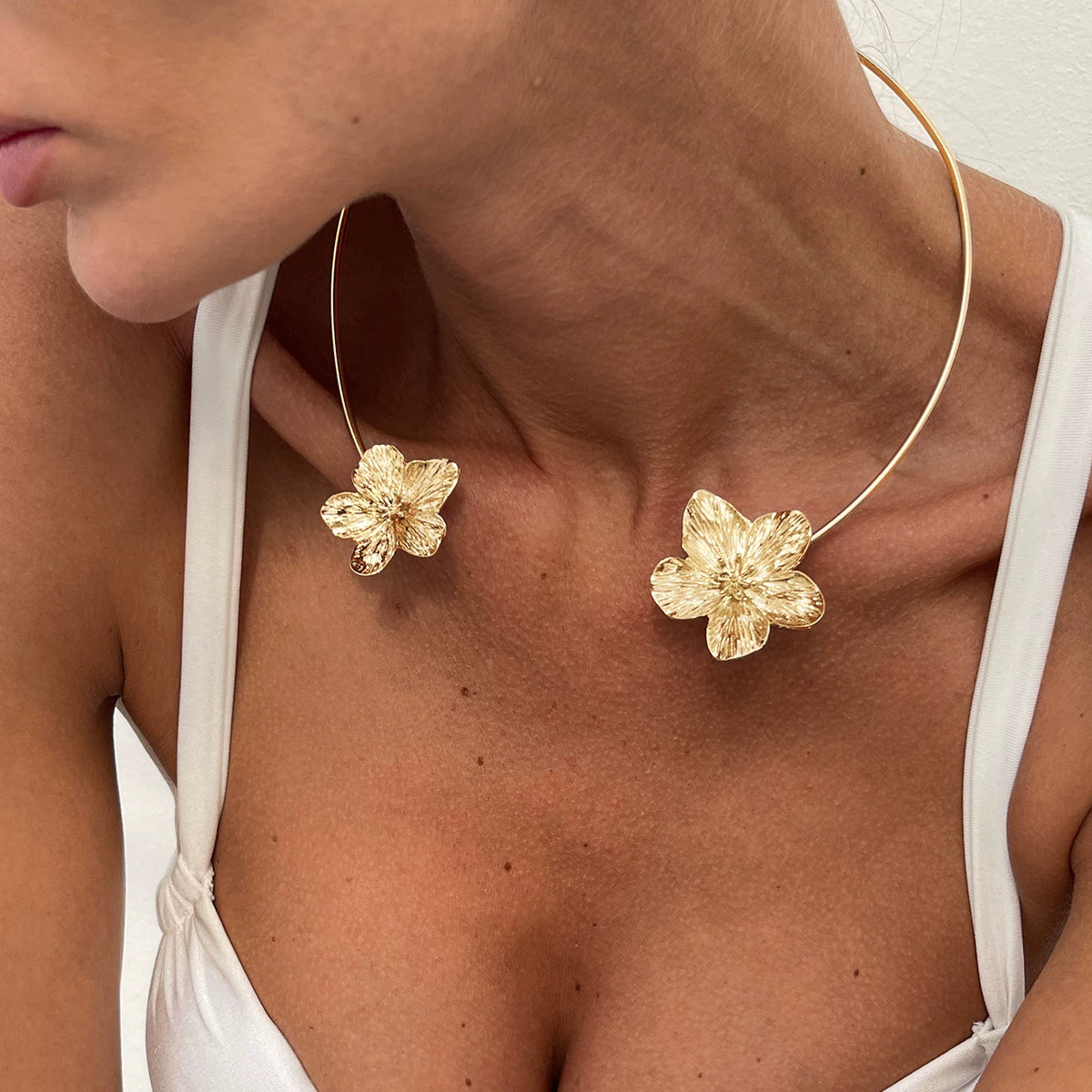 Missy Jewelry - Finnley Starfish Open Collar Necklace