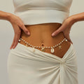 Missy Jewelry - Harriet Shell Charm Waist Chain