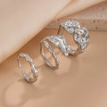 Missy Jewelry - Haylee Molten Organic Ring Set