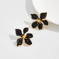 Missy Jewelry - Hayleigh Floral Enamel Stud Earrings