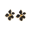 Missy Jewelry - Hayleigh Floral Enamel Stud Earrings