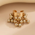 Missy Jewelry - Jaylynn Beaded Tassel Statement Ring