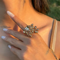 Missy Jewelry - Jaylynn Beaded Tassel Statement Ring
