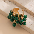 Missy Jewelry - Jaylynn Beaded Tassel Statement Ring