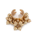Missy Jewelry - Jaylynn Beaded Tassel Statement Ring - Gold Bead Ring Color